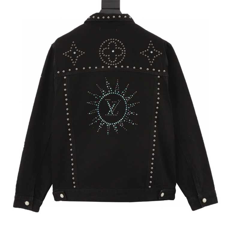 L0vis Vvtt0n Heavy Washed Denim Jacket 2024
